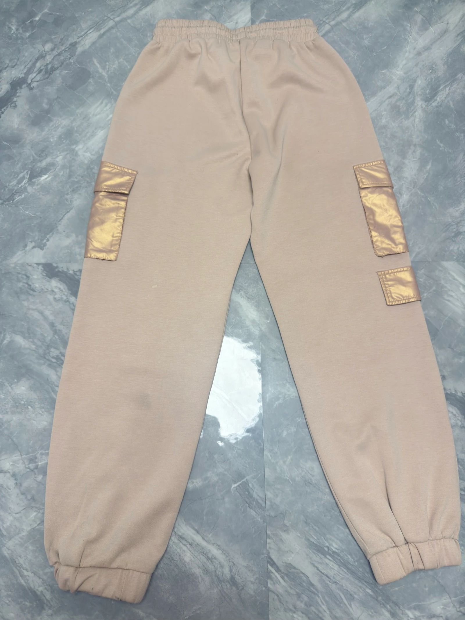 ZARA pantalon cargo jogger beige | Taille 13-14 (équiv S) – photo 5